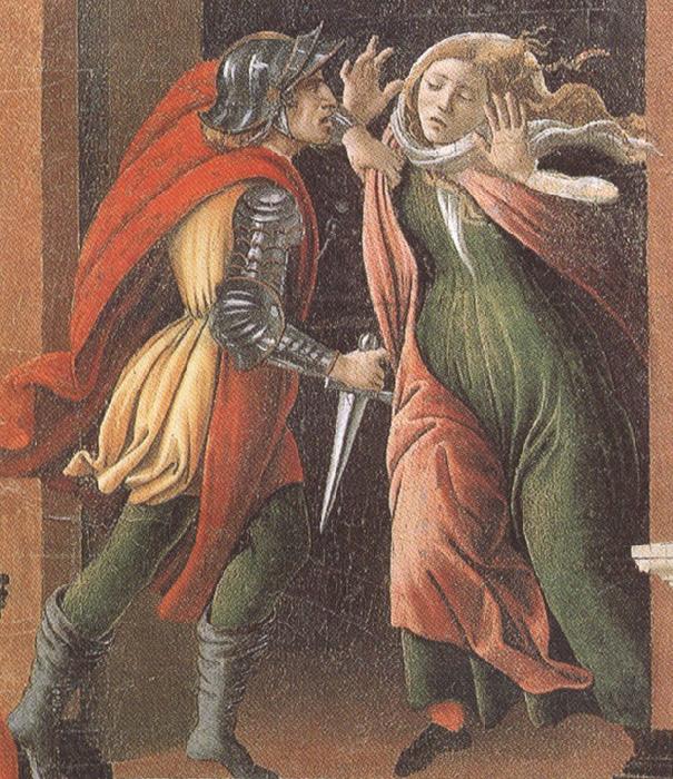 Sandro Botticelli Stories of Lucretia (mk36) China oil painting art